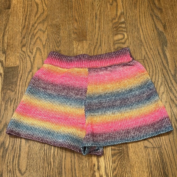 Something Navy poppy Ombre sweater rainbow shorts - Picture 5 of 9